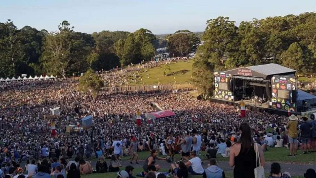 Splendour Byron Bay festival at Parklands 2019.