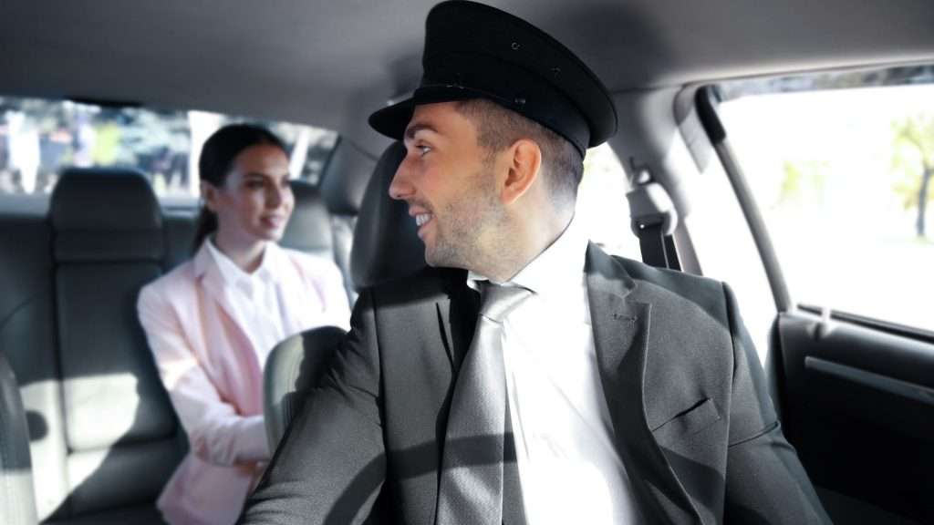 Guide to Gold Coast Airport: Driver and Passenger in Car