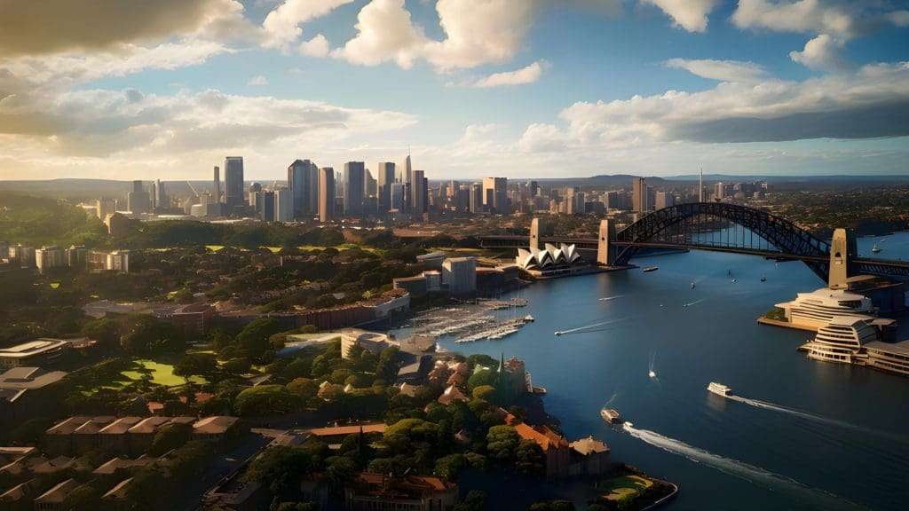 Meriton Suites Brisbane Brisbane River and surrounded by lush subtropical landscapes