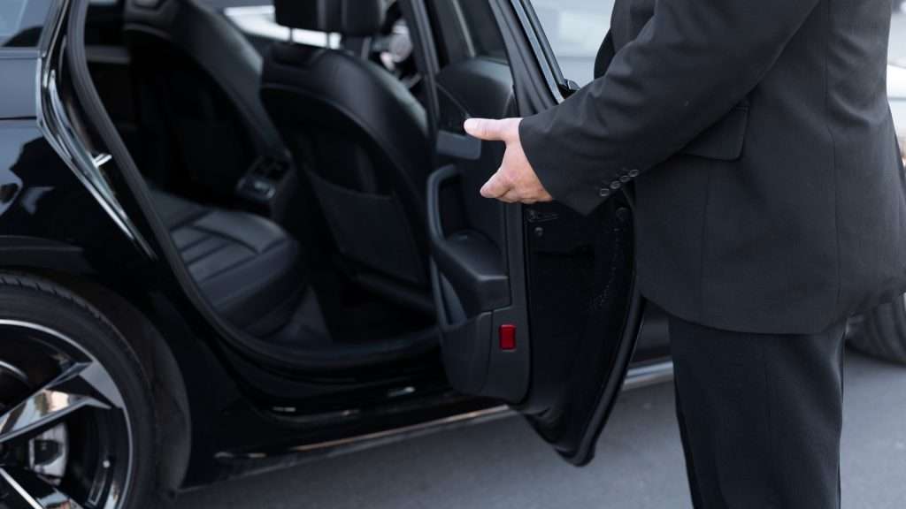 Customer service by chauffeurs