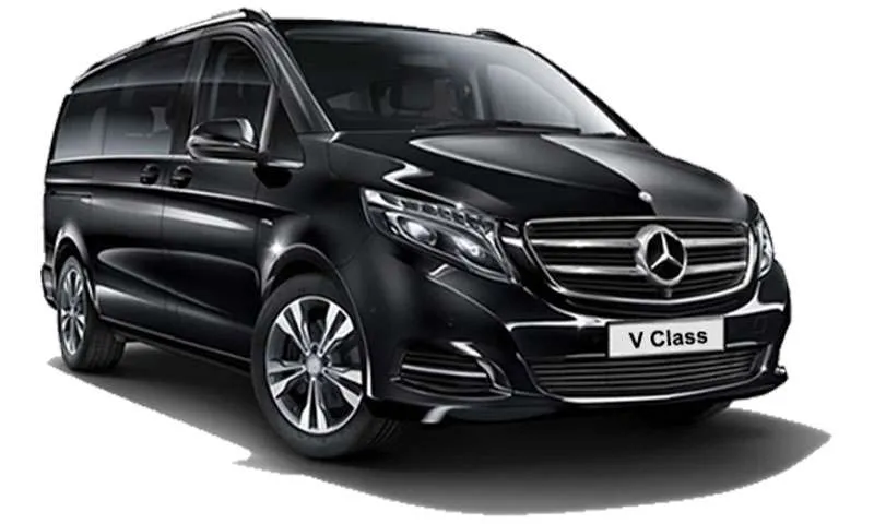 Mercedes-Benz-V-Class-(7-Seater) black premium family van