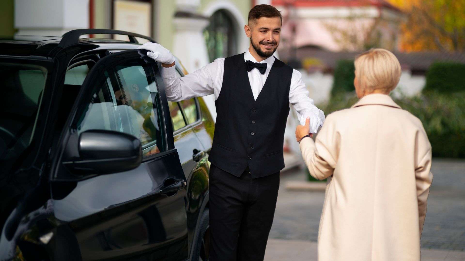 Chauffeur Service Australia driver greeting client